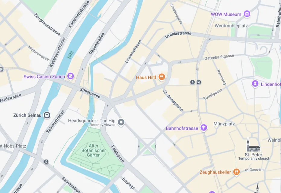 Zürich Büroposition